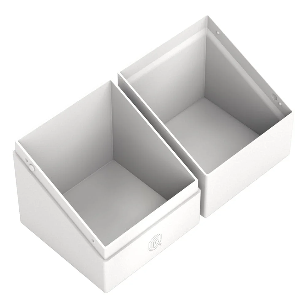 Ultimate Guard Boulder 100+ Solid (76 x 75 x 98.5 mm) - White
